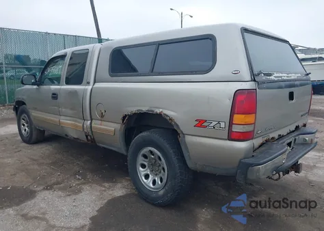 2002 Chevrolet Silverado 1500 Ls from USA, damaged, VIN 2GCEK19T821136693